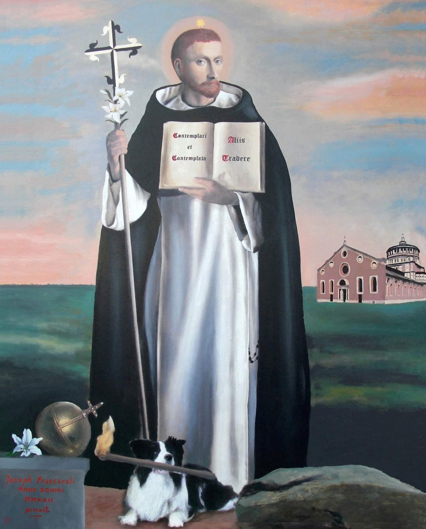 24-05-2022_1_Dipinto_San_Domenico_di_Guzman_Maestro_FRASCAROLI_Giuseppe_Santa_Maria_delle_Grazie_Milano